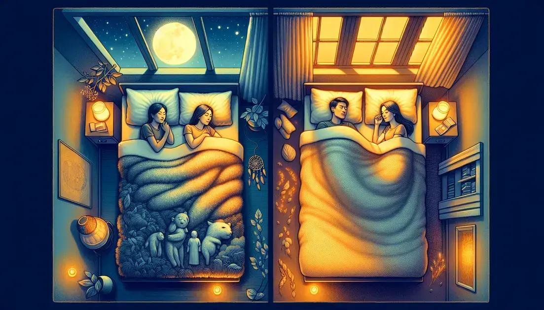 Dormir Junto ou Separado: O que é Melhor para o Sono?