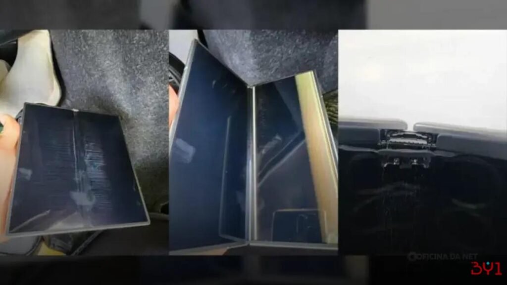 Usuário relata tela do Galaxy Z Fold 7 quebrando no primeiro uso