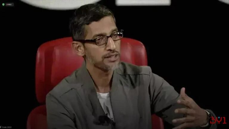 Sundar Pichai reconhece OpenAI pelo lançamento do ChatGPT primeiro